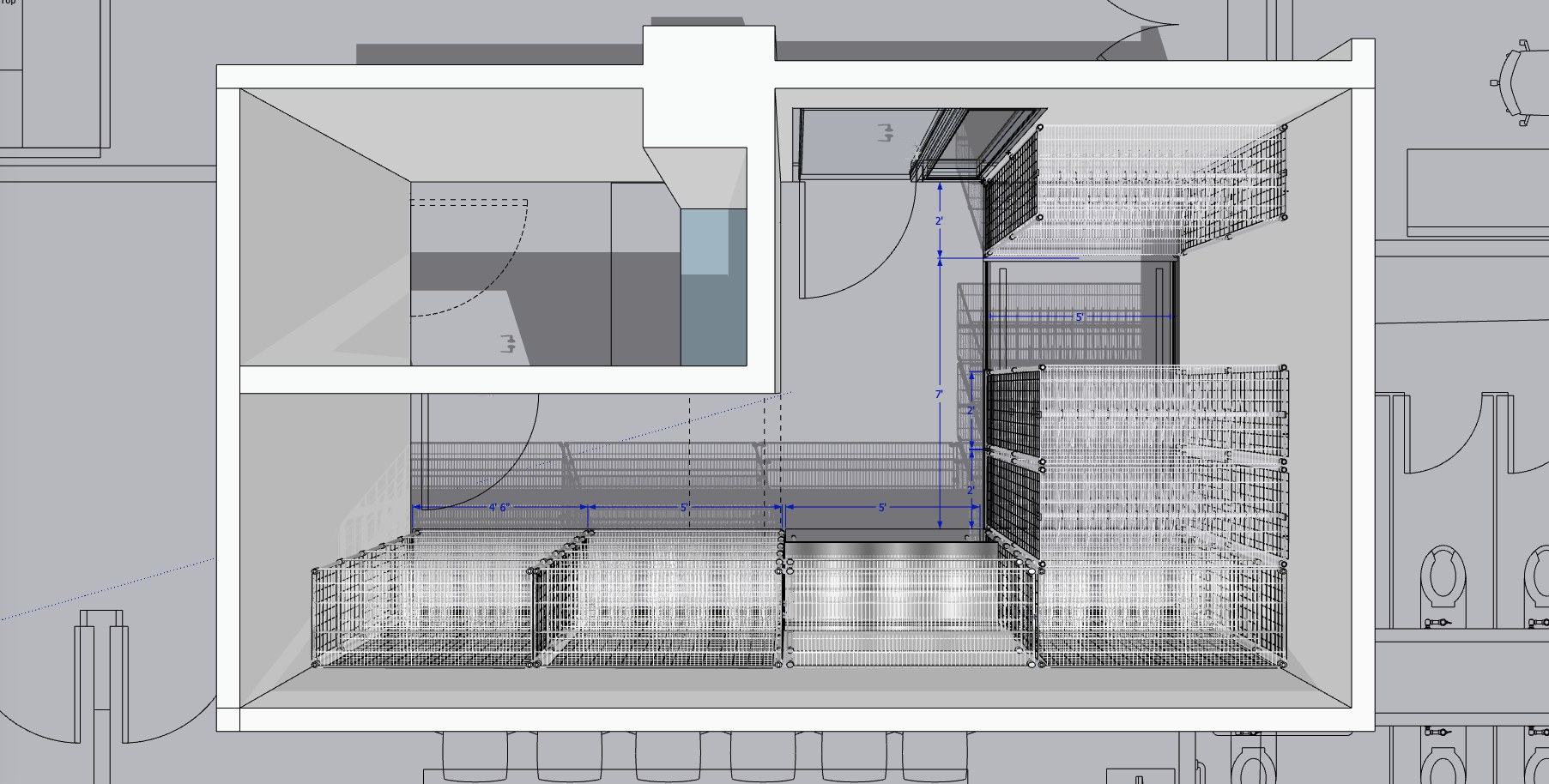 Securitas USA Westborough Storage Room Floor Plan